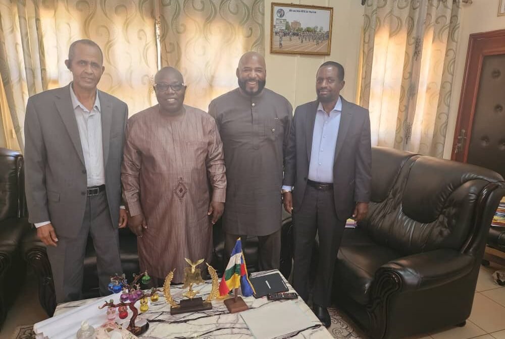 TAKSAN, AFTEL, MEETING WITH MINISTER OF ENERGY, Central African Republic, November 2024, Bangui